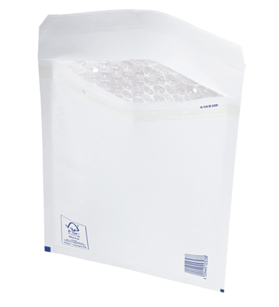 Buste Bianche 100 Buste Autosigillanti Per Spedizioni - Plastica - Foto 5