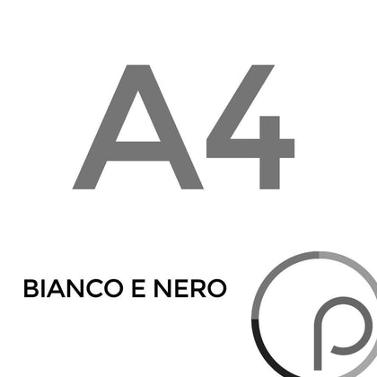 STAMPA A4 BIANCO/NERO