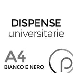 Dispense e Testi - STAMPA BN (da €0.03)