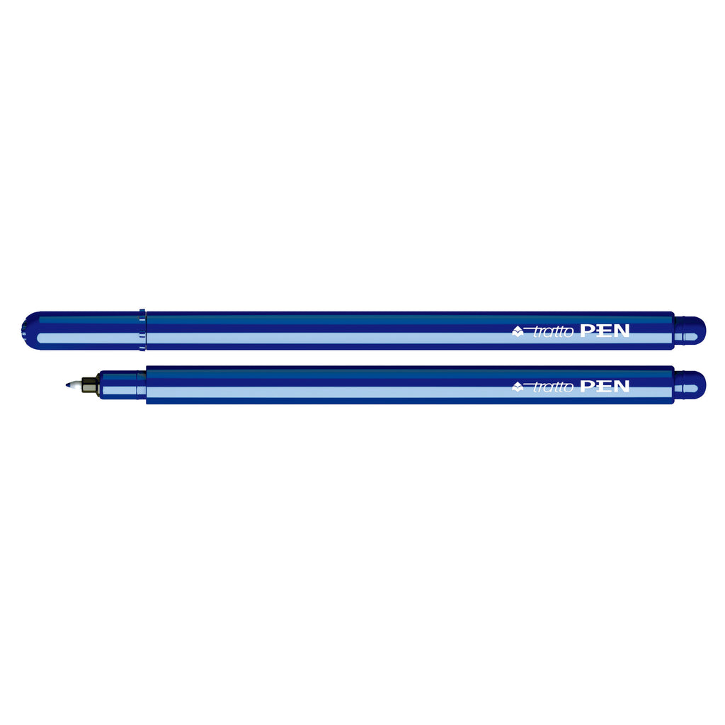 Tratto Pen Metal look 0,5MM Nero