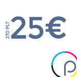 PLT: Credito di stampa - 25€ | SELF SERVICE H24 - Plotino