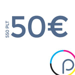 PLT: Credito di stampa - 50€ | SELF SERVICE H24 - Plotino