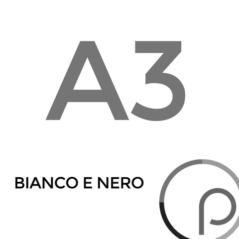STAMPA A3 BIANCO/NERO